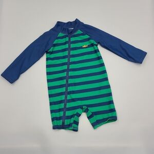 Carter's baby boy rashguard swimsuit size 12 months